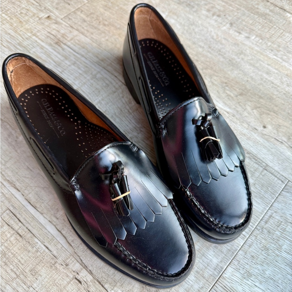 NEW G.H. Bass Esther Kilte Weejuns Loafers women’s 9.5, Black